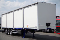 LeciTrailer KONTENER / KOFFER / OTWIERANE BOKI / MOCNA PODŁOGA SZYNA D