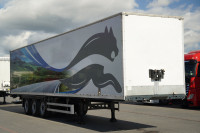 LeciTrailer KONTENER / WINDA PALFINGER 2 500 KG / OŚ PODNOSZONA / ROLE