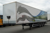 LeciTrailer KONTENER / WINDA PALFINGER 2 500 KG / OŚ PODNOSZONA  / SAF