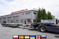 Mega ALIM DORSE ALM3 low bed semi-trailer / 2024 / Extendable / widen