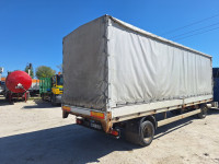 Simon FK BL HB - Pritsche + Plane  semi-trailer / 8 m