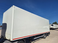 Veldhuizen BE Koffer semi-trailer  + DHollandia LBW 750 kg/ 7,5m