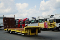 Verem NACZEPA LAWETA / NISKOPODWOZIOWA / 13.M / NAJAZDY HYDRAULICZNE