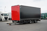 Wielton REDOS / TANDEM / FIRANKA / 19 PALET / DŁ. 7,75 M / OŚ PODNOSZO
