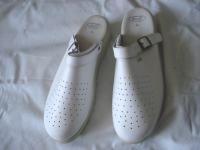 Anatomske papuče br 46 KOPITARNA BIOSOFT PROFESSIONAL bijele kožne