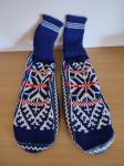 Plave zimske muške papuče broj 45 AKCIJSKA CIJENA 3 € + PPT