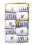 Lyle & Scott čarape (10 pari) NOVO LEE - Obične sportske bijele Račun