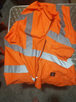 Radna odjeća zaštitna odjeća narančasta  reflektirajuće pruge+šljem