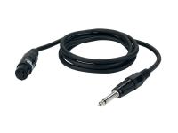 [FL026]  Gotovi kabel XLR ženski/Jack Mono 6,3mm, 6m - DAP