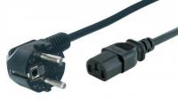 Tropolni euro strujni kabel (crni) - NOVO