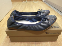TAMARIS tamnoplave balerinke kao nove