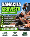 SANACIJA KROVIŠTA, POPRAVCI KROVA I HITNE INTERVENCIJE