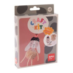 Apli Set Privjesak za ključeve craft kit, Zečić