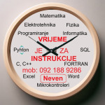 ONLINE INSTRUKCIJE matematika fizika elektrotrotehnika Python C