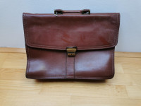 Kožna vintage torba - aktovka