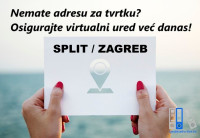 Poslovna adresa za registraciju tvrtke – virtualni ured (Split/Zagreb)