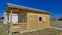 Vrtna kućica-bungalow 4x5+2m terase + polugalerija+wc