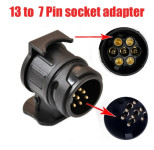Adapter za prikolicu, signalizaciju prikolice, 13-pinski na 7-pinski