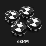 BMW čepovi za alu felge 56 mm,60mm i 68 mm (crno-bijeli)