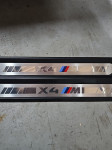 BMW G02 X4M Ukrasne lajsne vrata