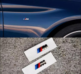 BMW ///M metalne oznake za blatobran ZAGREB!