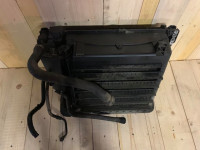BMW serije 3 E46 hladnjak + set ventilatora klima uređaja