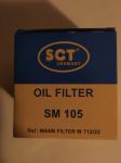 FILTER ULJA - SM 105 Oil Filter SCT, POTPUNO NOVI PRODAJEM