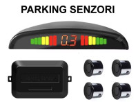 Parking senzori, komplet, 4 komada, s borerorm - NOVO!