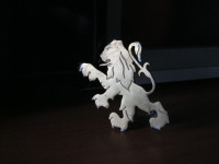 Peugeot 204 oznaka sa prednje maske, original