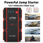 UTRAI Jstar Mini, 13,000mAh 1,000A Jump Starter