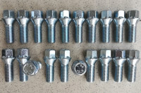 Vijci za alu felge M14 x1.5 CRNI