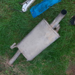 VOLVO V40 V 40 DIZEL ZADNJI LONAC,SREDNJI LONAC OD AUSPUHA