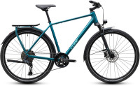 CUBE KATHMANDU EXC METALLICPETROL´N´SEA 2027  54 cm