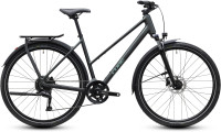 CUBE KATHMANDU ONE BLACKFOREST´N´CHROME 2027 TRAPEZE  46 cm