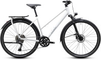 CUBE KATHMANDU PRO METALLICWHITE´N´CHROME 2027 TRAPEZE  50 cm
