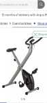 PRODAJEM SOBNI BICIKL Folding Exercise Bike Basic OPTI