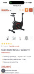 Sobni bicikl hammer cardio T3