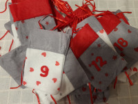 Adventski kalendar girlanda