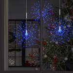 Božićna svjetla s izgledom vatrometa 10 kom plava 50cm 1400 LED - NOVO