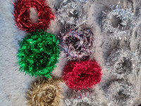 Božićni ukrasi - lanci za bor
