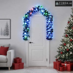 Christmas Garland 200 cm 16 LED lampica Višebojno PET - Božićna garlan