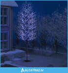 Božićno drvce s 2000 LED žarulja plavo svjetlo 500 cm - NOVO