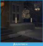 Božićno drvce s 220 LED žarulja toplo bijelo svjetlo 220 cm - NOVO