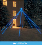 Božićno drvce s LED svjetlima 800 LED žarulja plavo 5 m - NOVO
