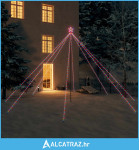 Božićno drvce s LED svjetlima 800 LED žarulja raznobojno 5 m - NOVO