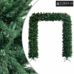 Luk od božićnih drvca zeleni 240 cm - Zelena 240 x 215 cm