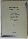 Adriatica maritima Zavoda Jugoslavenske akademije znanosti i umjetnost