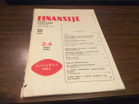 ČASOPIS FINANSIJE 3-4 1982.