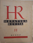 ČASOPIS "HRVATSKA REVIJA-BROJ 11 iz 1941. godine