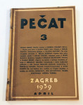 Časopis Pečat 3 Marinković Kružić Krleža Ristić Matković Hegedušić